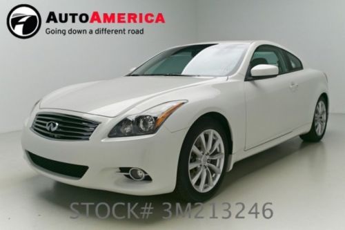2011 infiniti g37 coupe 33k low miles htd seat nav sunroof rearcam usb one owner