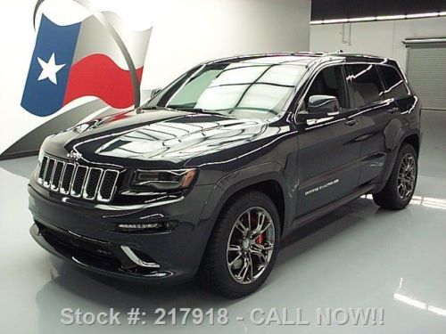 2014 jeep grand cherokee srt 4x4 hemi nav rear cam 10k texas direct auto