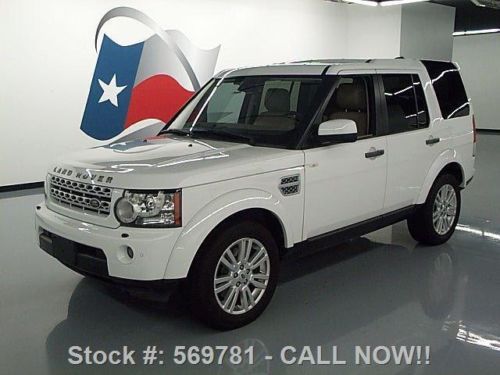 2011 land rover lr4 hse 4x4 dual sunroof nav dvd 44k  texas direct auto