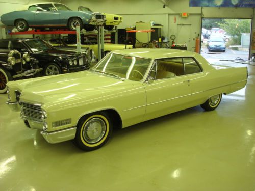 1966 cadillac coupe deville calais 2 door hardtop clean 58k miles solid car