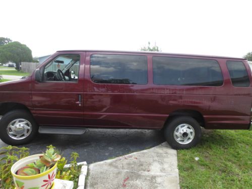 2005 ford e350 super duty passenger xlt extended van