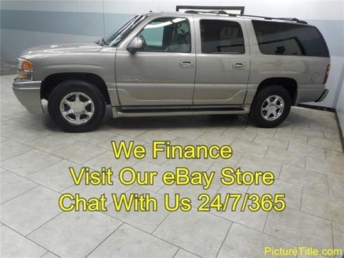 02 gmc denali awd leather heated seats sunroof carfax certified we finance texas