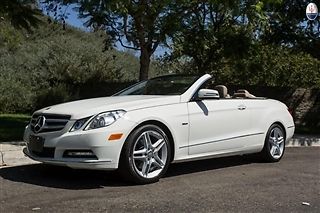 2012 mercedes-benz e-class 2dr cabriolet e350 rwd