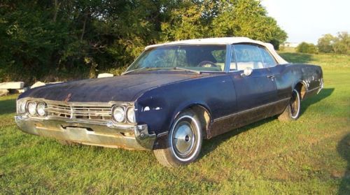 1966 oldsmobile dynamic 88 convertible runs