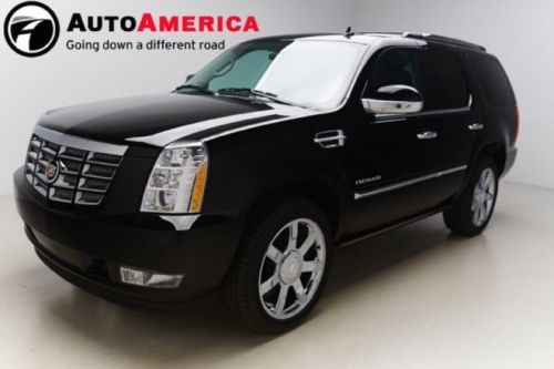 2011 cadillac escalade prem. 24k miles rearcam sunroof nav vent seat one 1 owner