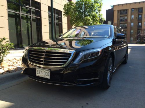 2014 mercedes s550 4matic 7k miles stunning and loaded