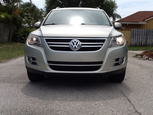 2009 vw volkswagen tiguan 4 cyl turbo automatic loaded leather  low reserve