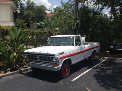 1971 ford f100 with 4 wheel drive, long bed, vintage, with 99,000 miles