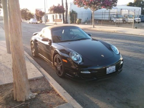 2008 porsche 911 turbo convertible 2-door 3.6l