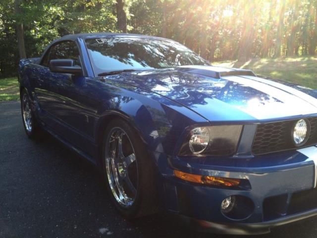 Ford mustang roush convertible custom supercharged