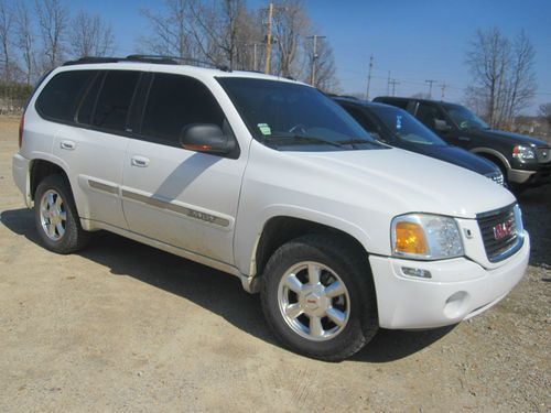 2004 gmc envoy slt 4x4 leather moonroof heated seats exc cond no reserve auction