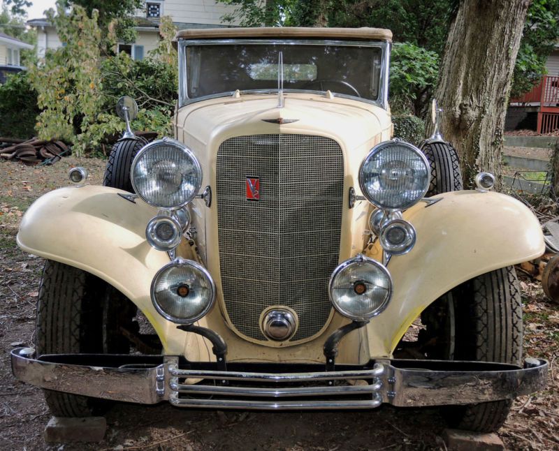 1933 cadillac v12 all-weather phaeton