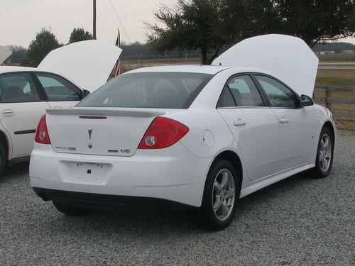 2009 pontiac g6 sedan 4-door 3.5l