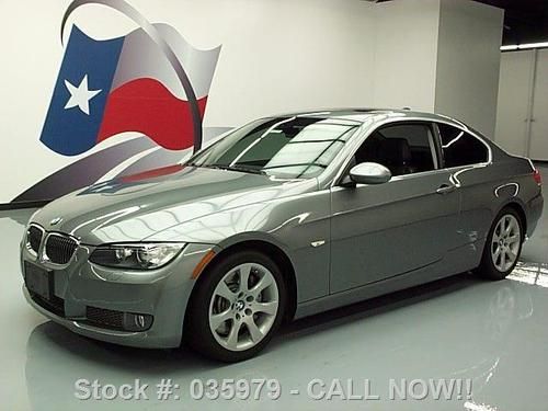 2007 bmw 335i coupe twin turbo sunroof leather hid 34k! texas direct auto