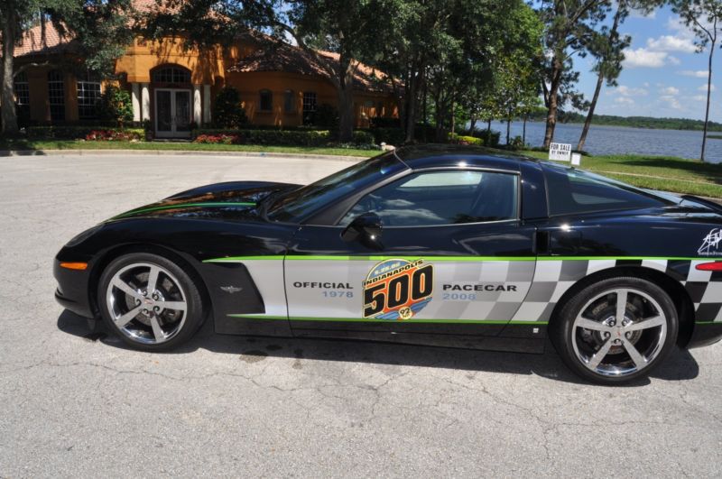 2008 chevrolet corvette indy pace car