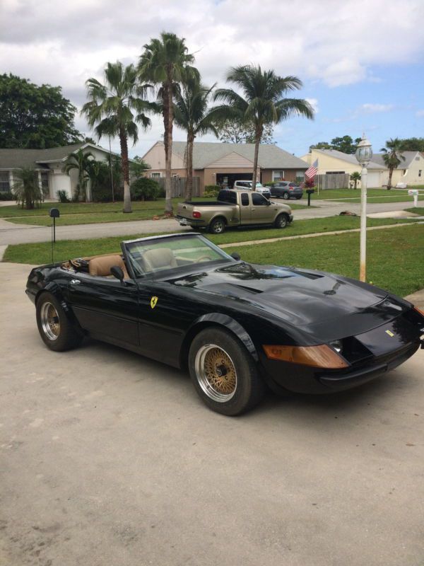 1979 replicakit makes ferrari daytona  365 gts daytona
