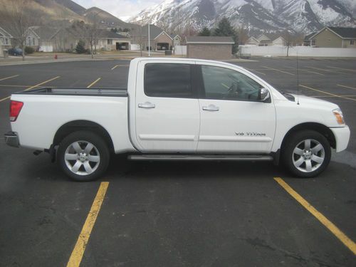 2007 nissan titan le crew cab pickup 4-door 5.6l