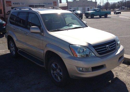 2008 lexus gx 470 loaded suv 4x4 4wd 3rd row seat leather under 75k miles