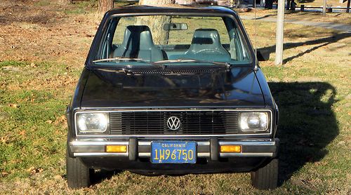 California original, 1980 vw rabbit lx pickup, 100% rust free, runs great! a++