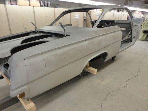 1962 bel air bubbletop bubble top sport coupe rare builder roller bare metal