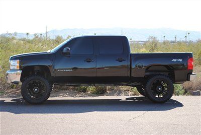 Lifted 2012 chevrolet silverado 1500 crew cab lt 4x4...lifted chevy silveardo