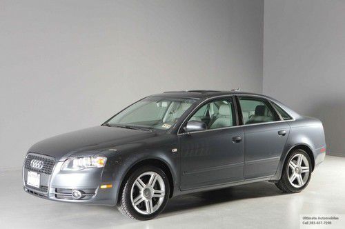 2006 audi a4 2.0t quattro awd 50k miles sunroof heatseat leather bose sport pkg