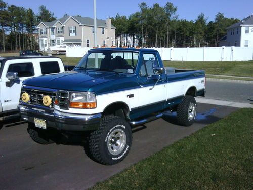 Classic 1995 ford f-150 250 350 xlt 7.5l 4x4 pick-up truck