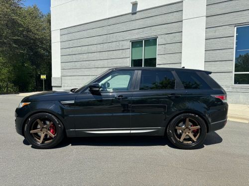 2016 land rover range rover sport v8 supercharged / comfort &amp; visibility pkg /