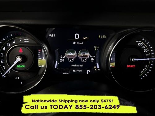 2021 Jeep Wrangler 4xe Unlimited High Altitude 4x4, US $27,701.10, image 11