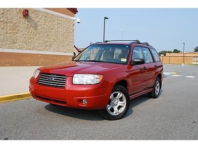 2006 subaru forester x! awd!one owner! best color combo! runs new! no reserve !!