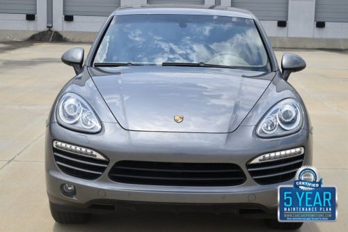 2013 porsche cayenne diesel loaded nav bk/cam roof htd sts new trade