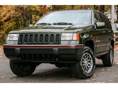 1995 jeep grand cherokee orvis edition rare v8 4x4 4wd super low 43k miles