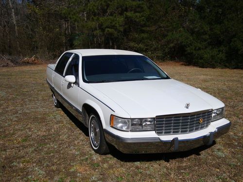 1993 cadillac fleetwood brougham well kept; 2 owner low mileage car