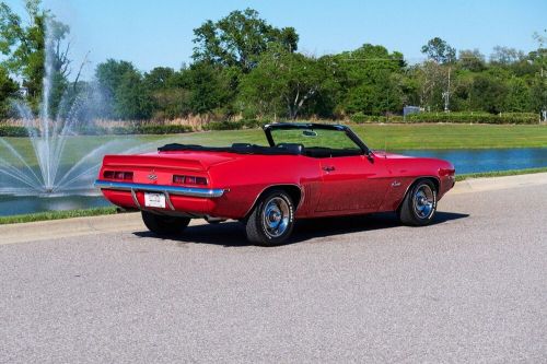 1969 chevrolet camaro convertible 4 speed, cold ac