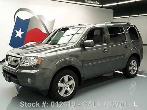 2010 honda pilot ex-l 8-pass leather sunroof dvd 46k mi texas direct auto