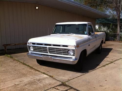 1975 ford f-150 pickup truck, john deere truck, project 390