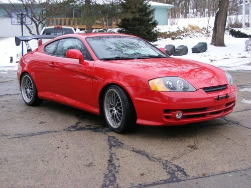 2003 hyundai tiburon gt automatic, leather and sunroof  2.7 v6