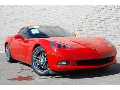 Certified coupe 6.2l cd 1lt ls3 ls vette c6 victory red
