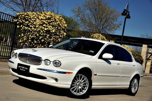 2008 jaguar x-type sunroof power seats keyless remote entry awd woodtrim