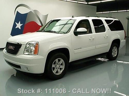 2013 gmc yukon xl slt 8-pass htd leather rear cam 22k! texas direct auto