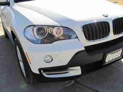 2009 BMW X5 3.0 PANARAMIC ROOF WHITE/TAN LEATHER AUTO DRIVER CENTER WARRANTY, image 4