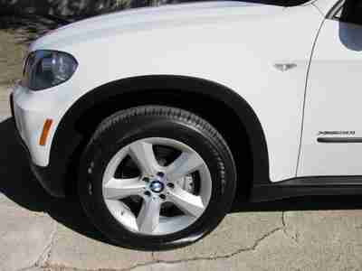 2009 BMW X5 3.0 PANARAMIC ROOF WHITE/TAN LEATHER AUTO DRIVER CENTER WARRANTY, image 9