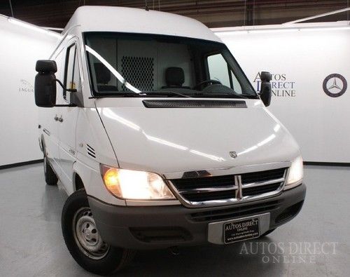 We finance 2005 dodge sprinter 2500 turbodiesel 1 owner clean carfax pwrwndws ac