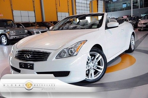 09 infiniti g37 convertible 38k bose navi heated-ac-st xenon rear-cam keyless