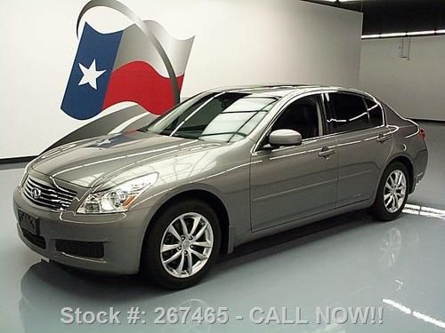 2008 infiniti g35x awd auto sunroof nav rear cam 39k mi texas direct auto