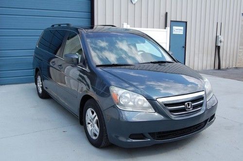 Wty 2005 honda odyssey ex l minivan leather sunroof alloy 28 mpg van 05