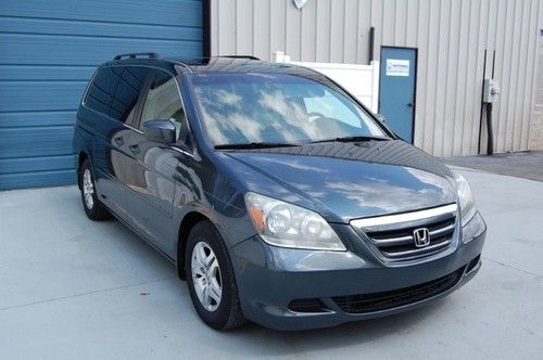 Wty 2005 honda odyssey ex l minivan leather sunroof alloy 28 mpg van 05