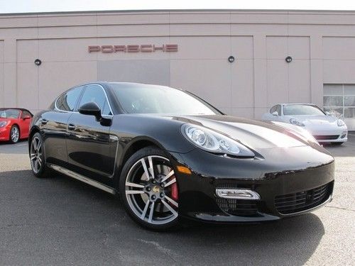 2011 panamera turbo black/black $155,420 msrp cpo wow