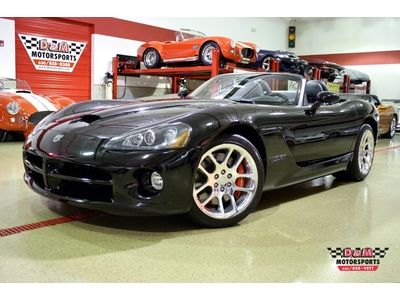 2004 dodge viper srt10 black on black 6,185 miles polished alum wheels 500hp