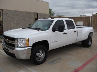 2010 chevrolet silverado 3500 crew cab dually duramax diesel-4x4-one owner